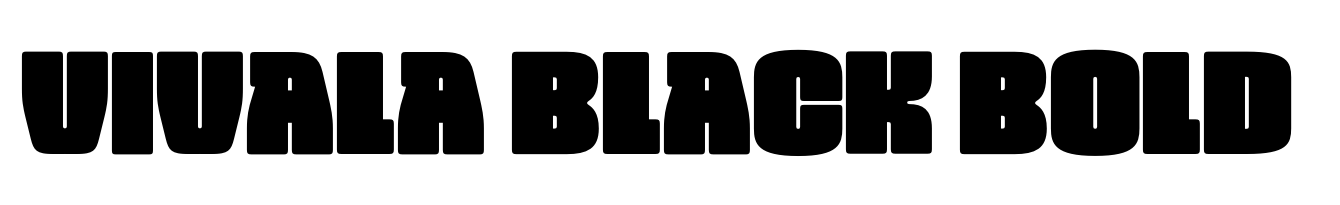 Vivala Black Bold